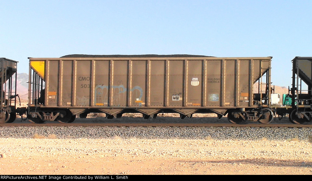 WB Loaded Coal Hooper Frt at Erie NV W-Pshr -16